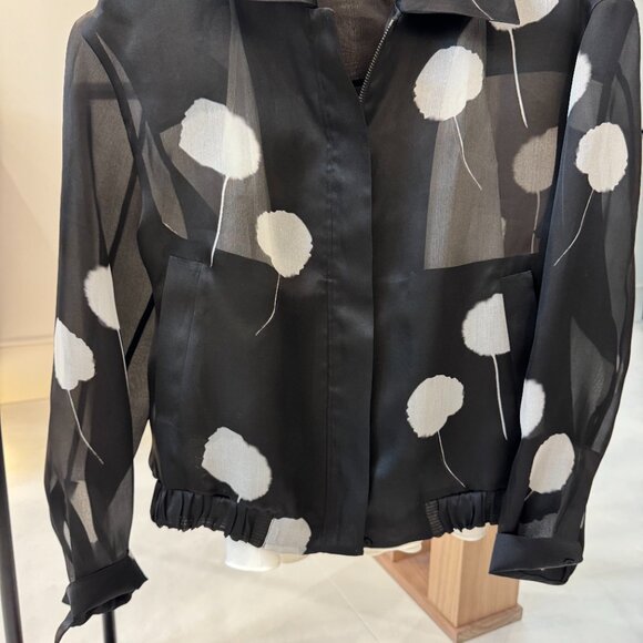 Akris bomber jacket with zipper. New - Picture 3 of 4